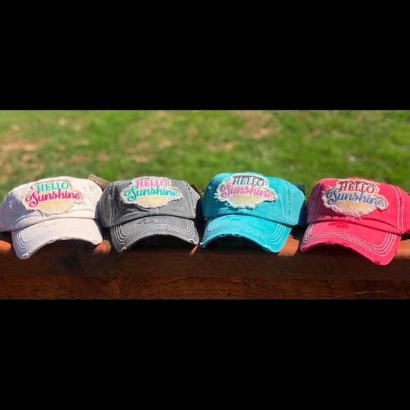 HELLO SUNSHINE VINTAGE BALLCAP - Picture 11 of 11